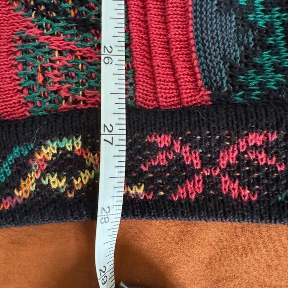 Vintage Norm Thompson 100% Cotton Coogi-style Mens Crewneck Sweater, Size XL - Picture 6 of 11